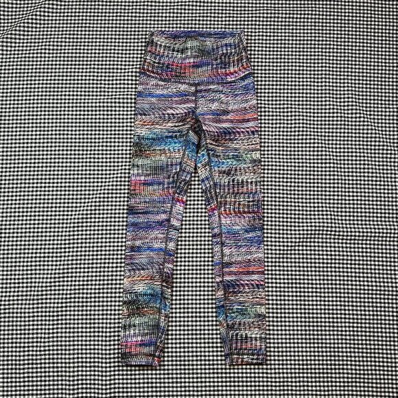Lululemon Wunder Train High-Rise Yoga Leggings in Digital Oasis Size 4 - Picture 4 of 8